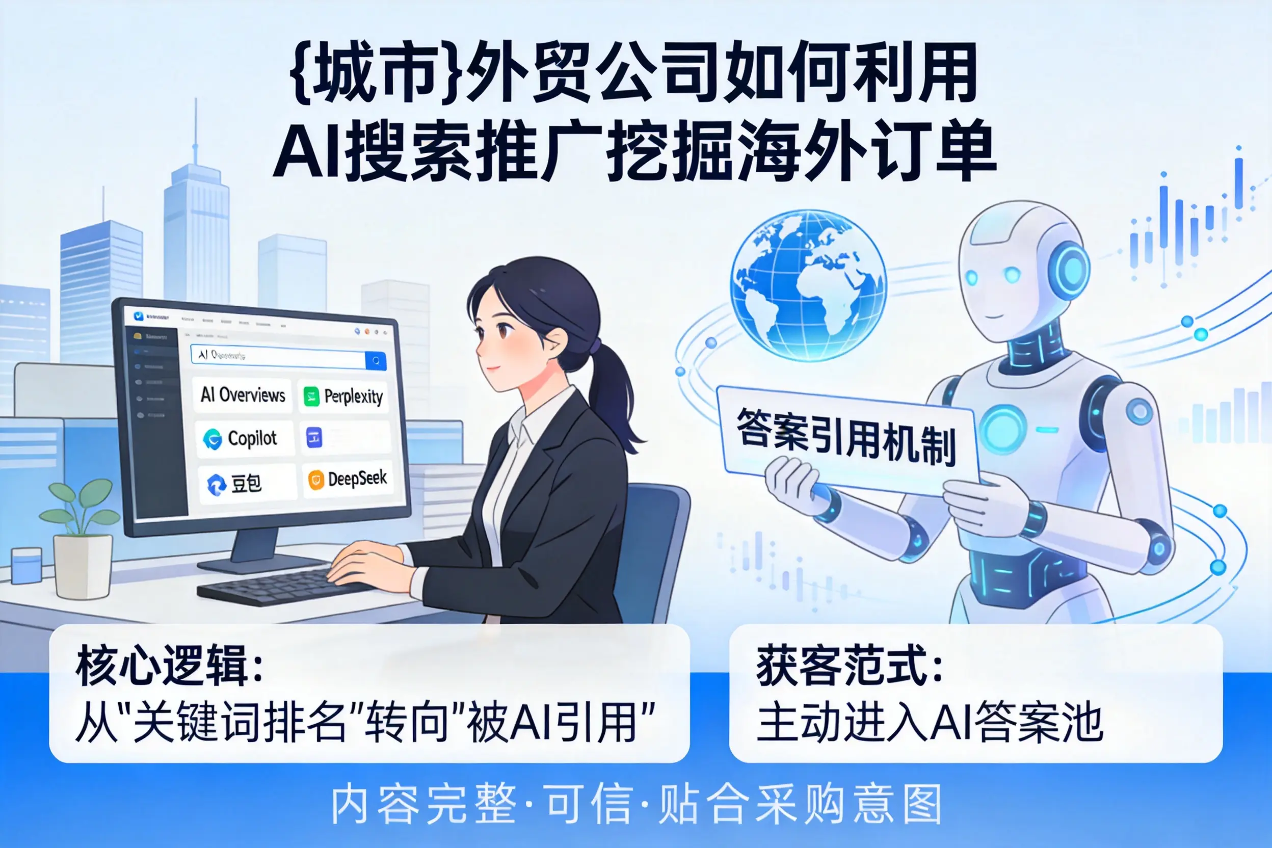 阿克苏外贸公司如何利用AI搜索推广挖掘海外订单