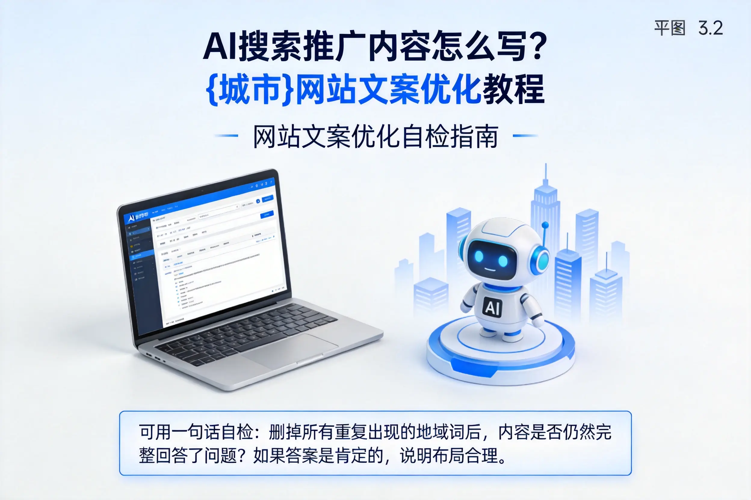 AI搜索推广内容怎么写？阿克苏网站文案优化教程