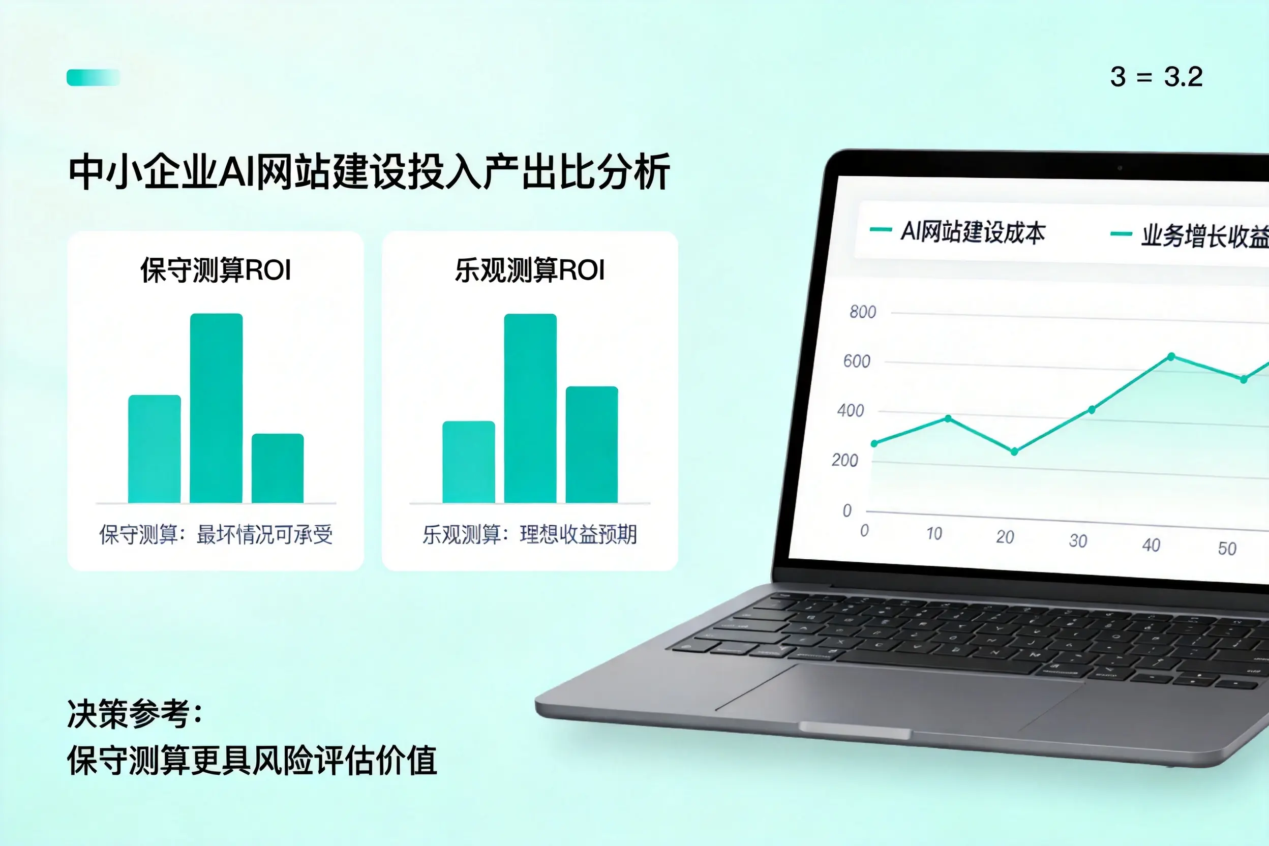 阿克苏中小企业AI网站建设投入产出比怎么算？先看这份分析