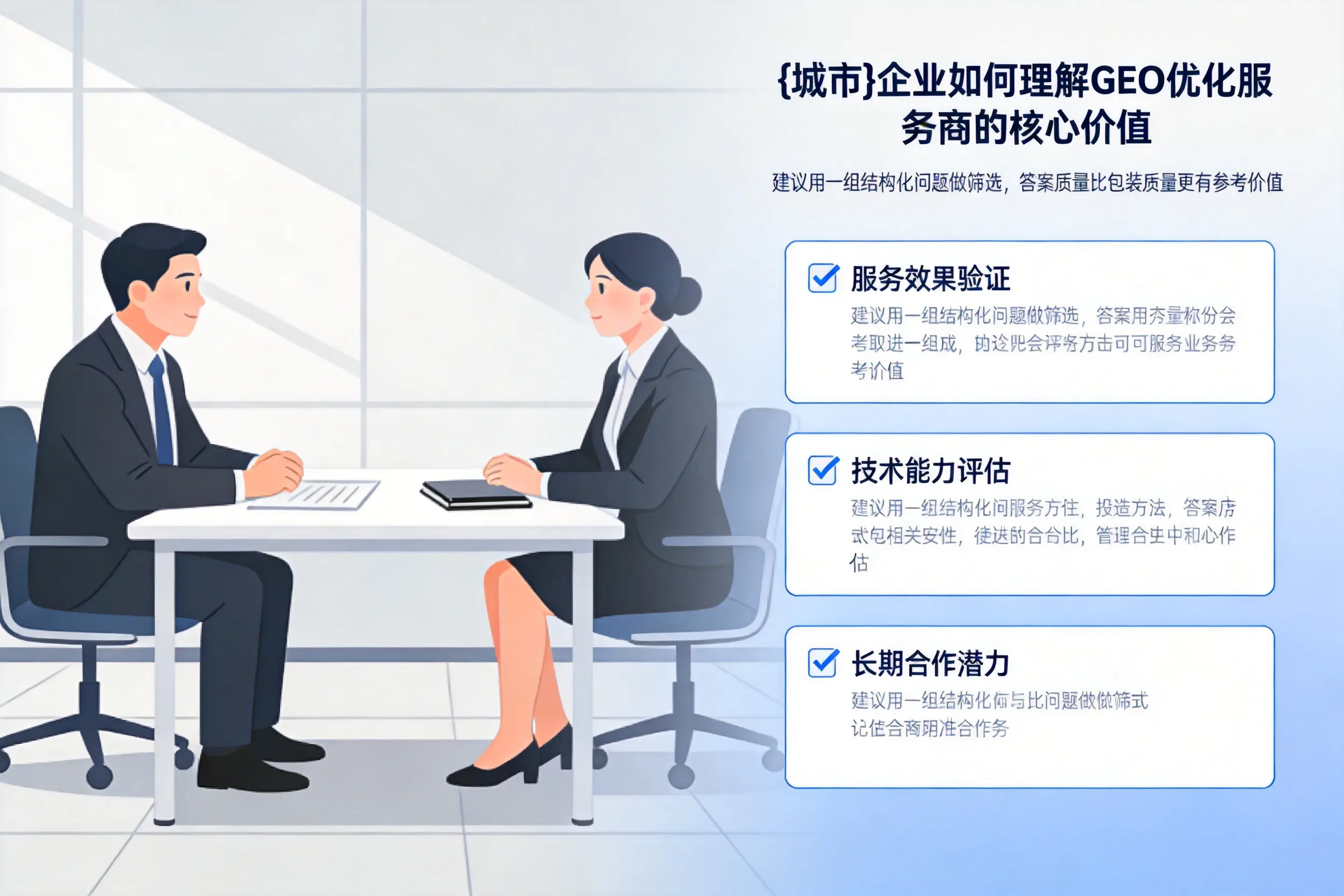 阿克苏企业如何理解GEO优化服务商的核心价值