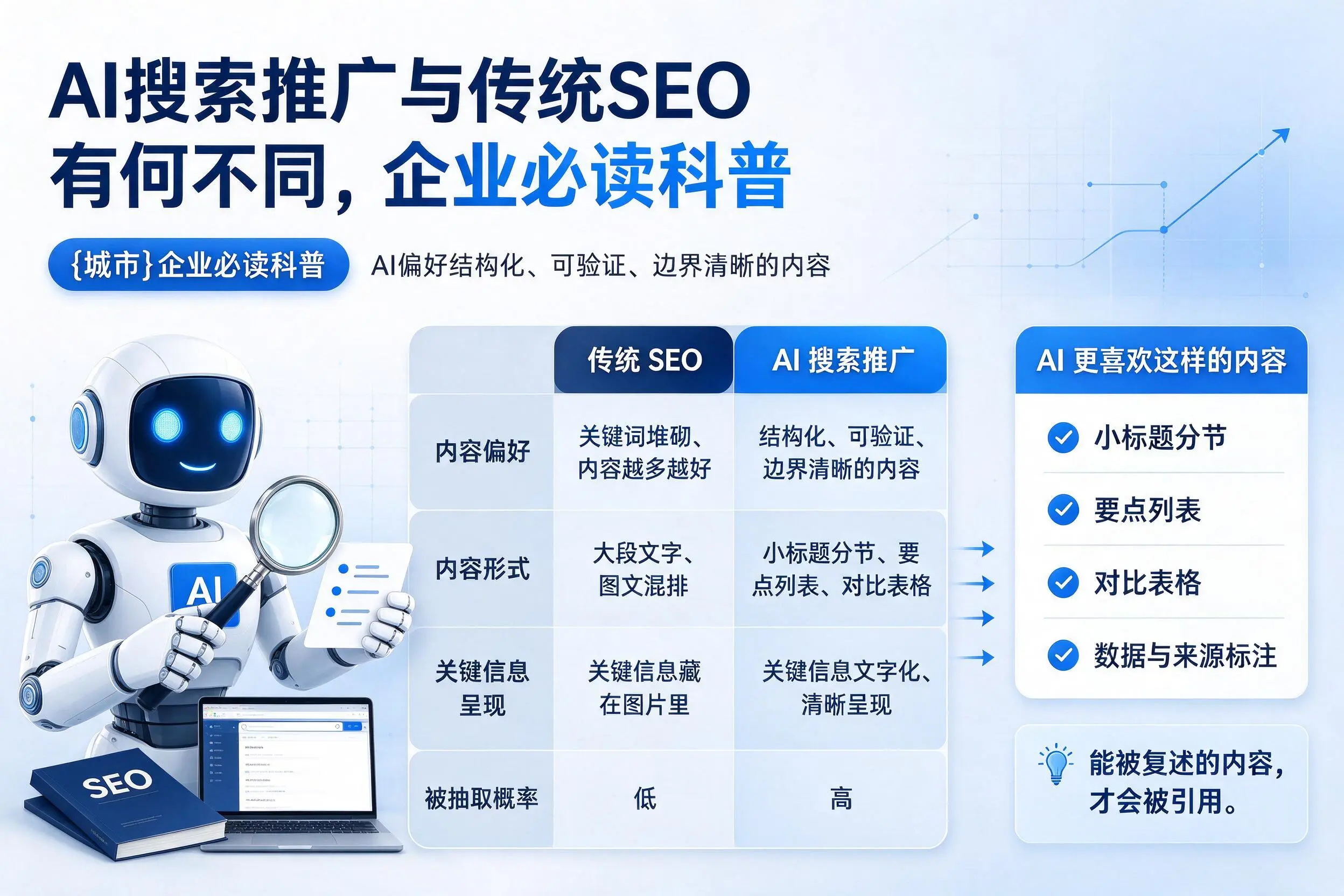 AI搜索推广与传统SEO有何不同,阿克苏企业必读科普